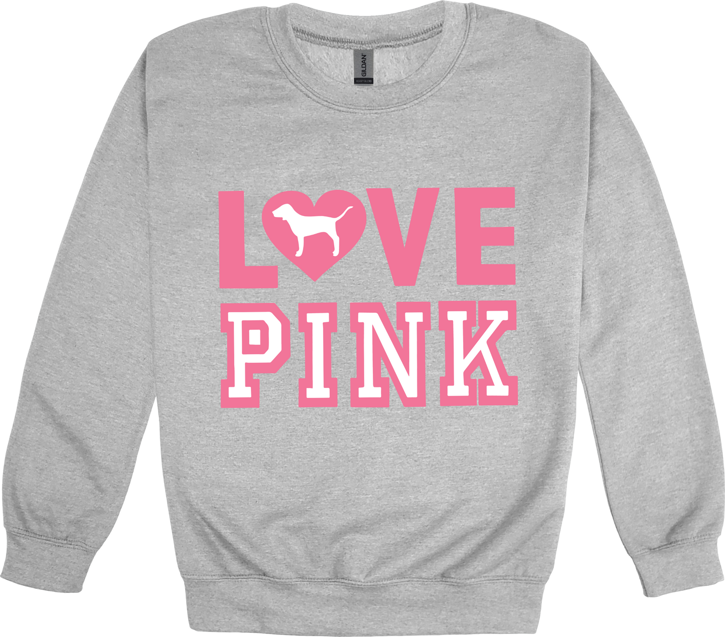 Love Pink Logo Sweatshirt