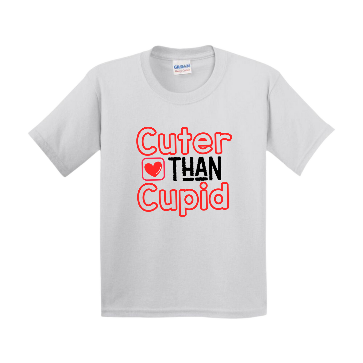 Valentine’s Day Youth Cuter Than Cupid Tshirt