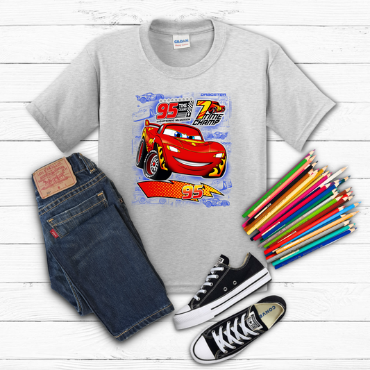 Lightning McQueen youth Tee