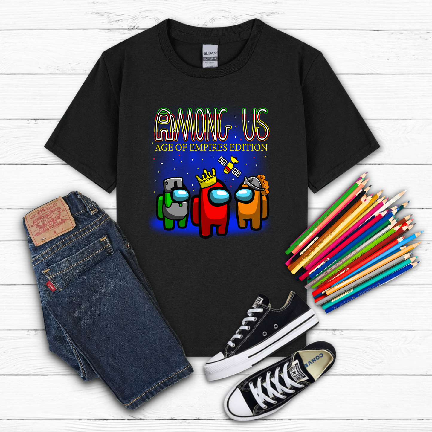 Among Us youth Tee