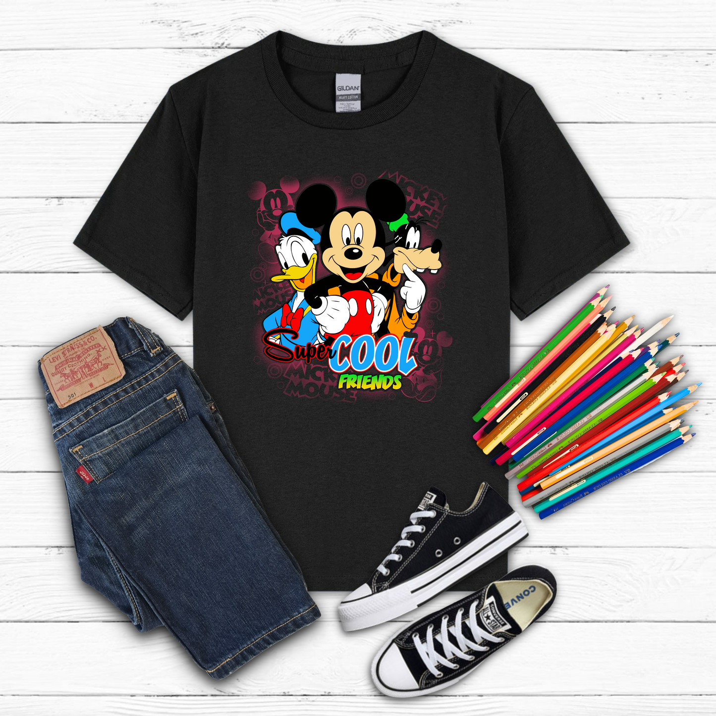 Mickey Mouse super cool youth tee