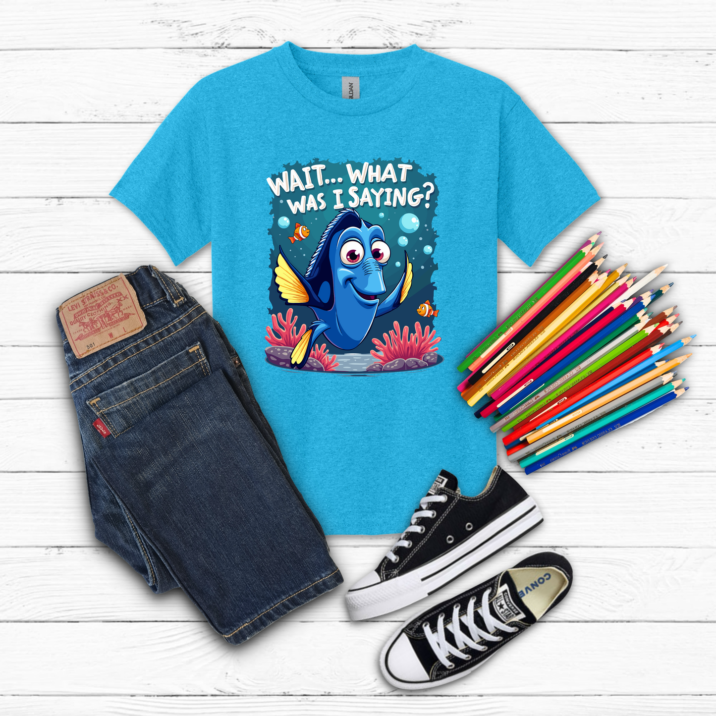 Finding Nemo Funny Dory Youth Tee