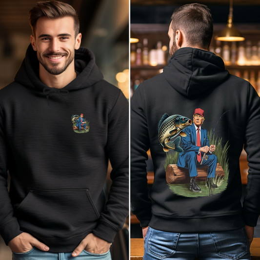 Trump Fishing Hoodie