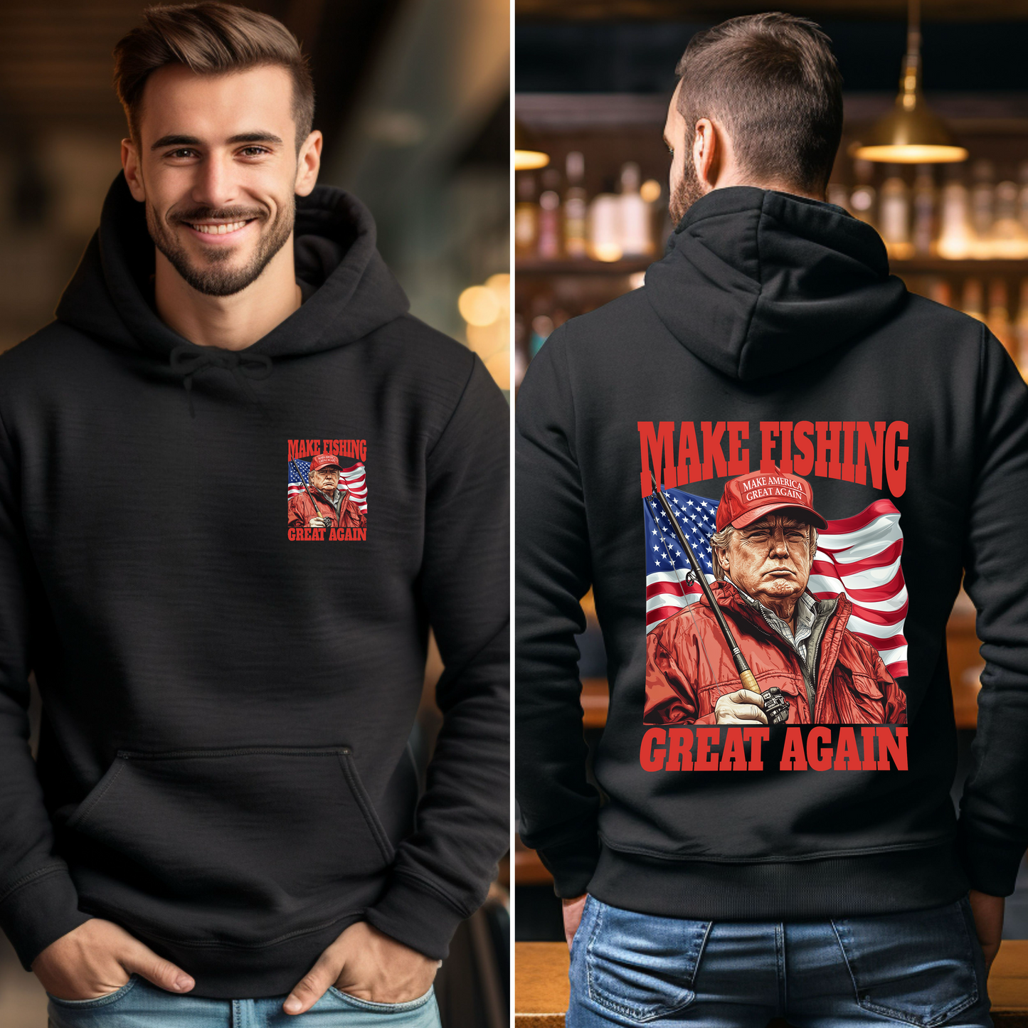 Make Fishing Great Again Hoodie