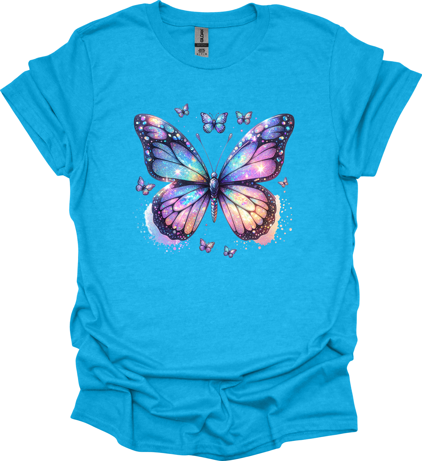 IRIDESCENT BUTTERFLY TEE
