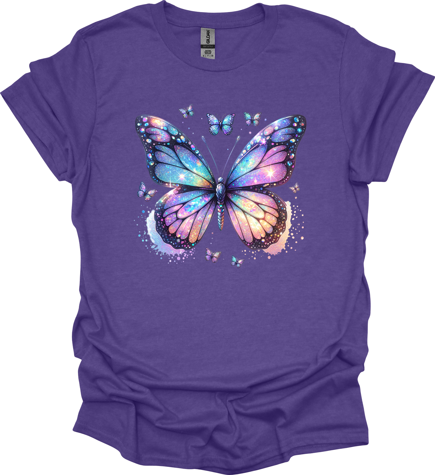 IRIDESCENT BUTTERFLY TEE