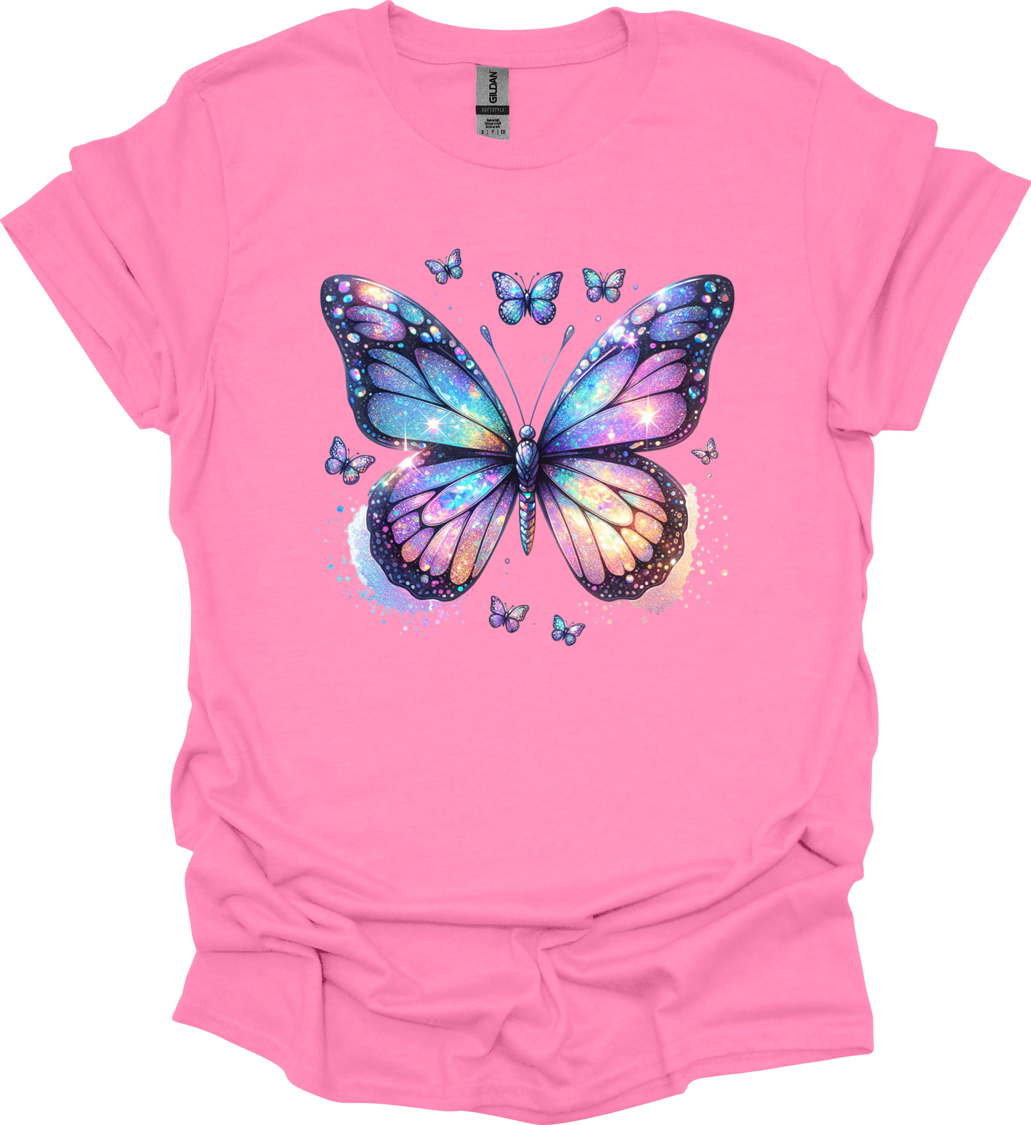 IRIDESCENT BUTTERFLY TEE