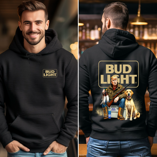 Trump Bud Light Duck Hunter Hoodie