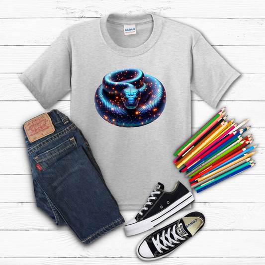 Youth Iridescent Cosmic Snake