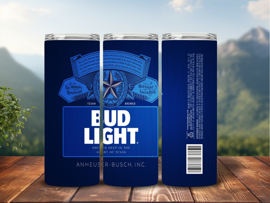 Tumbler 20oz Bud Light