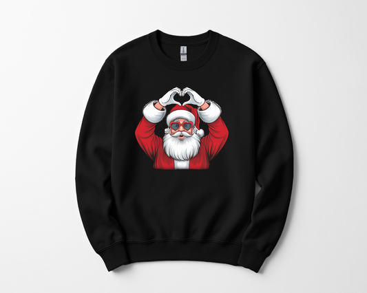 Santa Heart Hands
