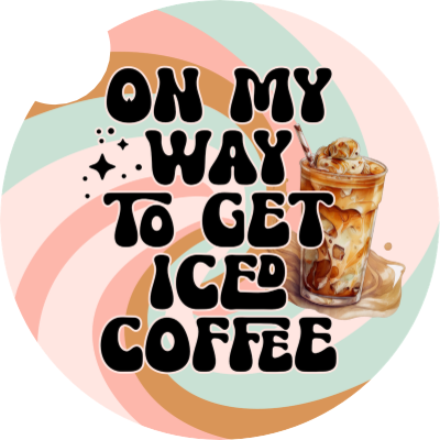 Car Coasters Set of 2