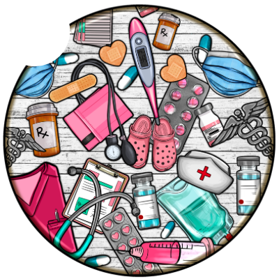 Car Coasters Set of 2