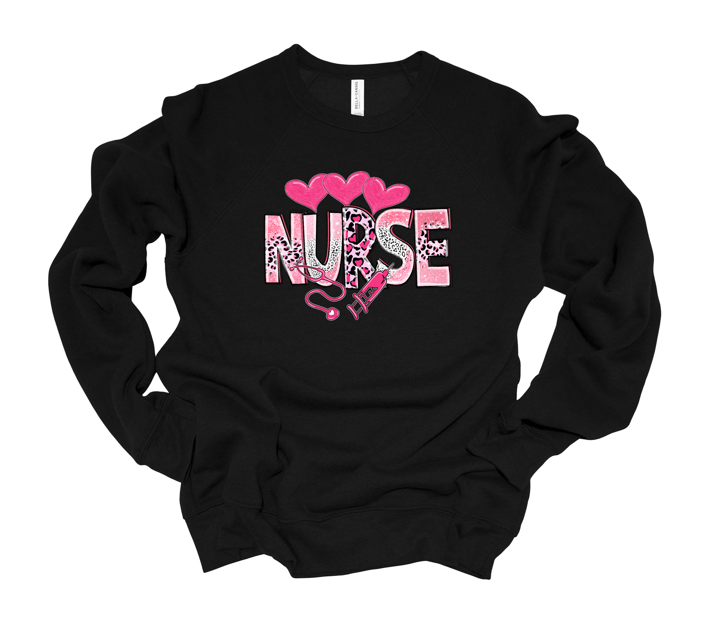 Nurse Sweatshirt Bella Canvas Brand