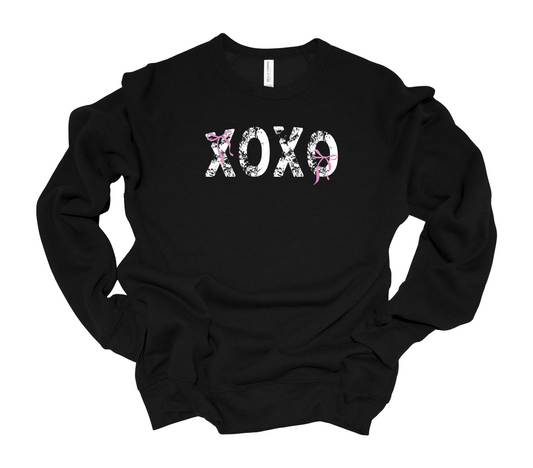 XOXO Sweatshirt Bella Canvas Brand