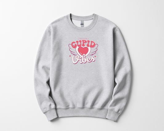Cupid Vibes Sweatshirt Gildan Brand